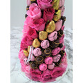 65cm Elegant Black Pink Strawberry Tower (XXL)